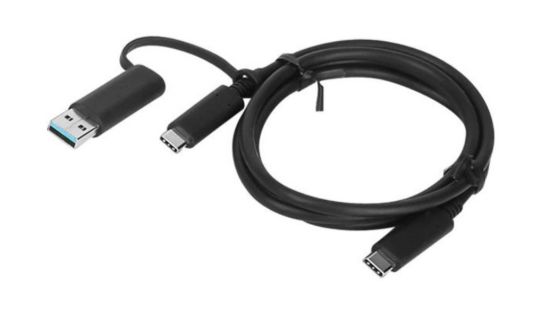 Obrázek LENOVO kabel USB-C to 2x USB-C Cable 1m