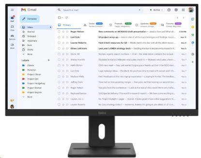 Obrázek LENOVO LCD E27-40 - 27", IPS,16:9, 1920x1080, 100Hz, 300cd/m2, 1500:1,4ms(GtG), VGA, DP, HDMI, Pivot