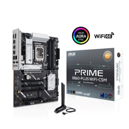 Obrázek ASUS MB Sc LGA1851 PRIME B860-PLUS WIFI, Intel B860, 4xDDR5, 1xDP, 1xHDMI, WiFi, ATX