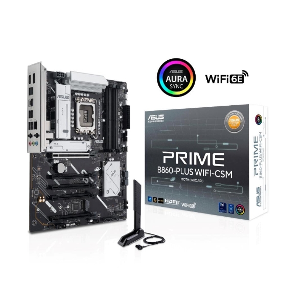 Obrázek ASUS MB Sc LGA1851 PRIME B860-PLUS WIFI, Intel B860, 4xDDR5, 1xDP, 1xHDMI, WiFi, ATX