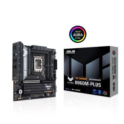 Obrázek ASUS MB Sc LGA1851 TUF GAMING B860M-PLUS, Intel B860, 4xDDR5, 1xThunderbolt, 1xDP, 1xHDMI, mATX