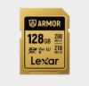 Obrázek Lexar SDXC ARMOR Gold UHS- II U3, Stainless Steel, IP68 R280/ W210 (V60) 128 GB