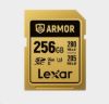 Obrázek Lexar SDXC ARMOR Gold UHS- II U3, Stainless Steel, IP68 R280/ W210 (V60) 256 GB