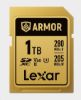 Obrázek Lexar SDXC ARMOR Gold UHS- II U3, Stainless Steel, IP68 R280/ W210 (V60) 1 TB