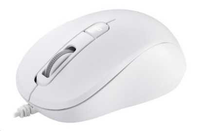 Obrázek ASUS MU101C Wired Blue Ray Mouse, bílá