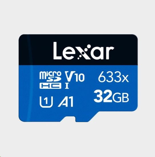Obrázek Lexar 633X microSDHC/SDXC no adapter (V10) R100 32GB