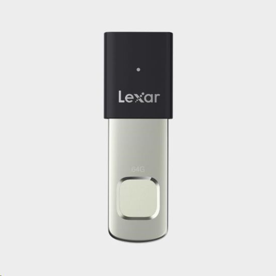 Obrázek Lexar JumpDrive Fingerprint F35pro USB 3.2 Gen1, up to R300/W60, 64GB