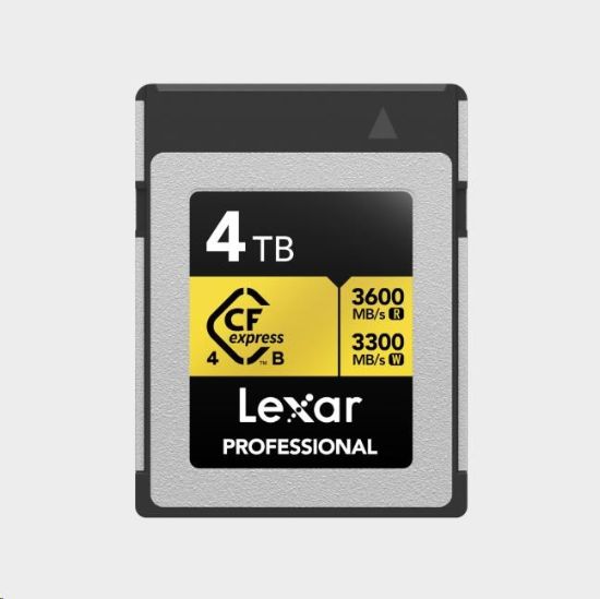 Obrázek Lexar CFexpress 4.0 Pro Gold R3600/W3300 4TB