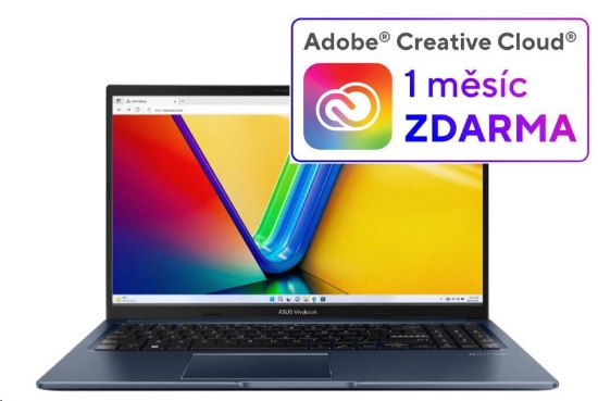 Obrázek ASUS NTB Vivobook 15 (M1502YA-NJ586W), R7-5825U, 15.6" 1920 x 1080, 16GB, 1TB SSD, Radeon, W11 Home, Blue