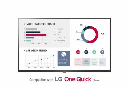 Obrázek LG 55" signage 55VH7J- H videowall