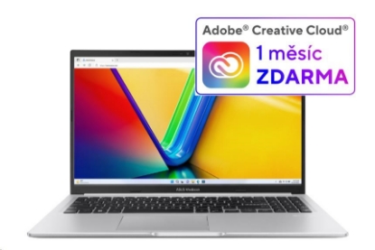 Obrázek ASUS NTB Vivobook 15 (X1502VA-NJ597W), i5-13420H, 15.6" 1920 x 1080, 8GB, 512GB SSD, Intel HD, W11 Home, Silver