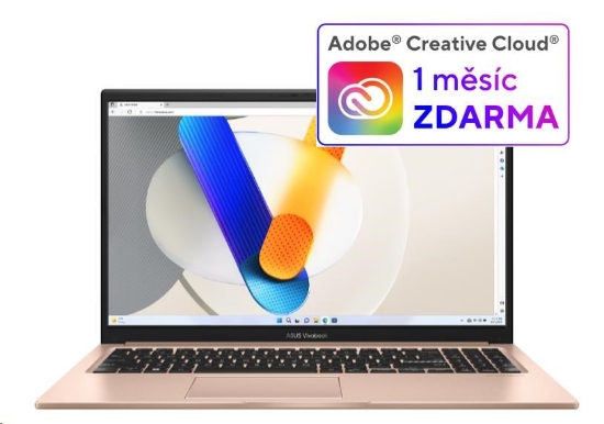 Obrázek ASUS NTB Vivobook 15 (X1504VA-NJ1718W), i5-1334U, 15.6" 1920 x 1080, 16GB, 512GB SSD, Iris X, W11 Home, Cotta