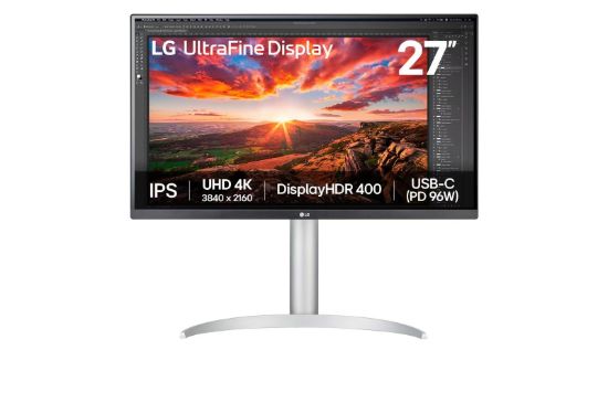 Obrázek LG MT IPS LCD LED 27" 27UP850K-W - IPS panel, 3840x2160, HDMI, DP, USB-C PD