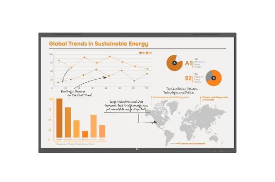 Obrázek LG 86" signage CreateBoard Pro 86TR3PN-B UHD, 16/7, Android 13
