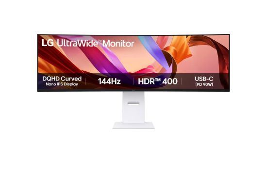 Obrázek LG MT IPS LED 49" 49U950A-W - NanoIPS, 5120x1440, 32:9, HDMI, DP, USB-C, zakřivený, nast. výška, repro