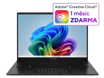 Obrázek ASUS NTB Zenbook 14 (UM3406KA-OLED027W), R7-AI-350, 14" 1920 x 1200, 16GB, 1TB SSD, Radeon, W11 Home, Black