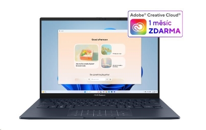 Obrázek ASUS NTB Zenbook 14 (UX3405CA-OLED381X), Ultra 7 255H, 14" 1920 x 1200, 32GB, 1TB SSD, Intel Arc, W11 Pro, Blue