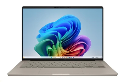 Obrázek ASUS NTB Zenbook A14 (UX3407RA-OLED024X), X1E-78-100, 14" 1920 x 1200, 32GB, 1TB SSD, Adreno, W11 Pro, Beige