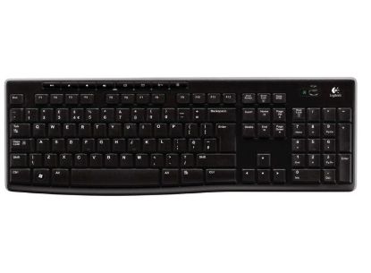 Obrázek Logitech Wireless Keyboard Unifying K270, CZ/SK