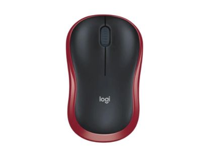 Obrázek Logitech Wireless Mouse M185, red