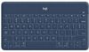 Obrázek Logitech Bluetooth Keyboard Folio Keys- To- Go, UK - International, Classic Blue, Apple