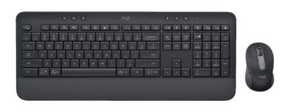 Obrázek Logitech Set klávesnice a myš Signature MK650, CZ-SK, černá/šedá