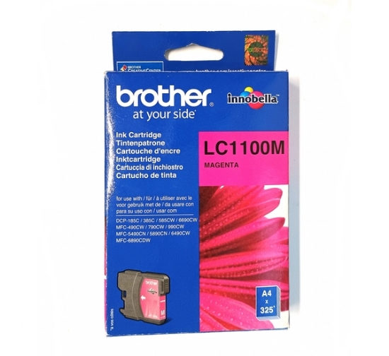 Obrázek Brother LC-1100 (LC1100M) - cartridge, magenta (purpurová)