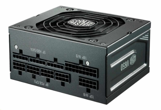 Obrázek Cooler Master zdroj V650 SFX Gold, 650W, Plně modulární, 92mm, 80+ Gold
