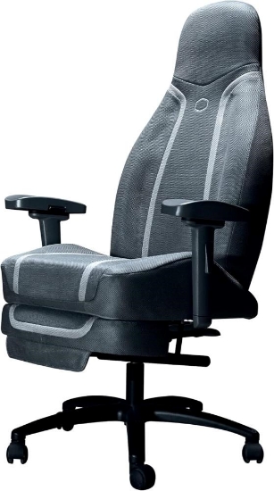 Obrázek Cooler Master herní křeslo Synk X, Gen1, TypeF, šedá