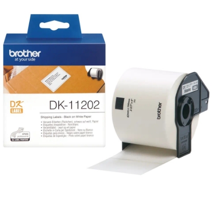 Obrázek BROTHER DK-11202 Poštovní štítky 62x100mm (300 ks)
