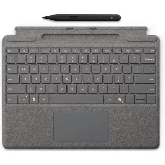 Obrázek Microsoft Surface Pro Keyboard + Slim Pen, Pen Storage, Copilot Button CZ, Platinum
