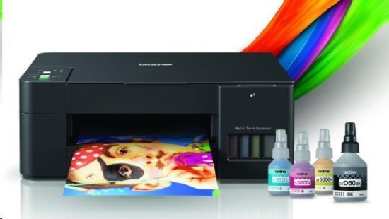Obrázek BROTHER multifunkce inkoustová DCP-T220 - A4 64MB 1200x6000 16ppm 150listů USB 2.0 - INKTANK