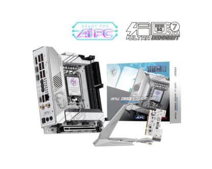 Obrázek MSI MB Sc LGA1851 MPG Z890I EDGE TI WIFI, Intel Z890, 4xDDR5, 1xHDMI, 2xUSB4, WI-FI, m-ITX