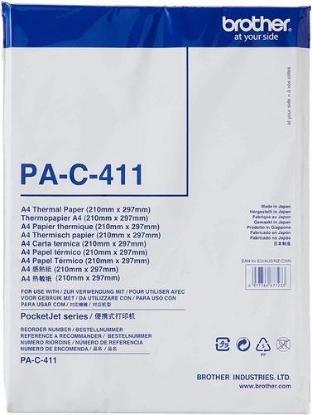 Obrázek BROTHER papír - PA-C-411 termopapír A4, 100ks