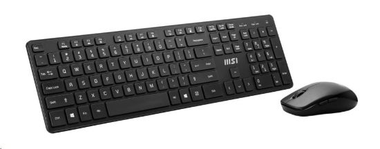 Obrázek MSI set klávesnice a myši COMBO PRO, bezdrátová, CZ/SK lokalizace
