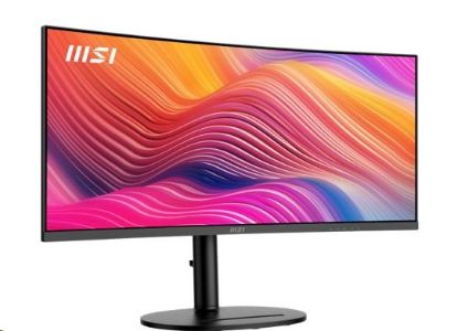 Obrázek MSI LCD Modern MD342CQP, 34" 3440x1440, VA, 120Hz, 4ms, VESA 75x75, 98W, Black