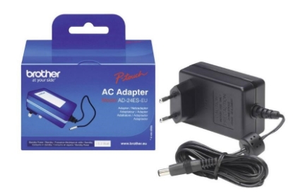 Obrázek BROTHER Síťový adaptér pro PT - typ AD24ESEU (7-9.5V 1.6AMP) - pro všechny ruční P-TOUCH / nastupce i pro AD18ESEU /