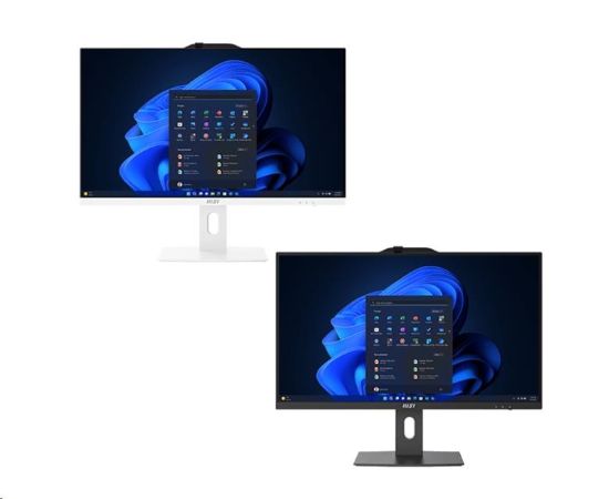 Obrázek MSI PC AiO PRO AP272P 14M-1002XEU, i3-14100, 27" FHD, Anti-Glare, Non-touch, 8GB, 512GB SSD, N/A, No OS, Bílá