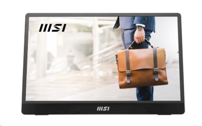 Obrázek MSI LCD PRO MP161 E2, 15.6“, 1920 x 1080, IPS, 60Hz, 250nits, Black