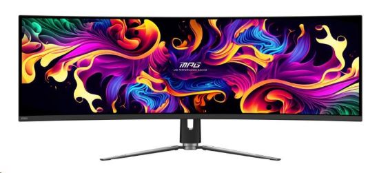 Obrázek MSI LCD MPG 491CQP QD-OLED, 49", 5120x1440, QD-OLED, 0,03ms, VESA 100x100, Black