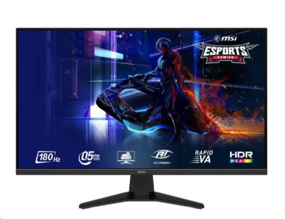 Obrázek MSI LCD MAG 325QF E18V, 31.5" 2560x1440, 180Hz, 300nits,1ms, 10bit, HDMI, DP, Audio, Vesa, Black