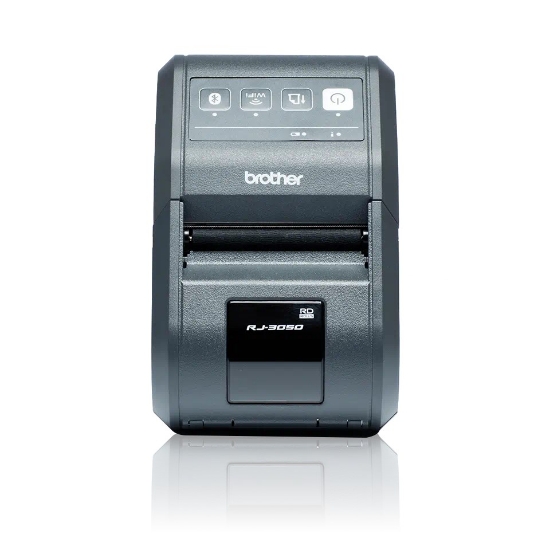 Obrázek BROTHER tiskárna účtenek RJ-3050 ( termotisk, 80mm účtenka,  USB bluetooth WIFI 32MB )