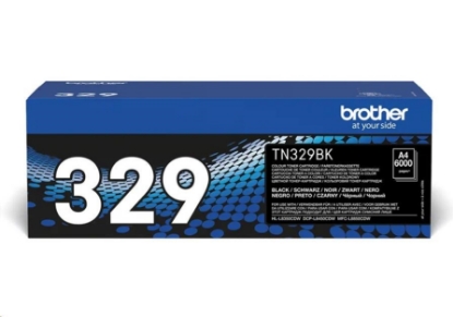 Obrázek BROTHER Toner TN-329BK Laser Supplies