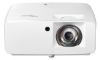 Obrázek Optoma projektor ZH350ST (DLP, LASER, FULL 3D, WXGA, 4000 ANSI, 300 000: 1, 2xHDMI, RS232, 15 W speaker), 5let zaruka