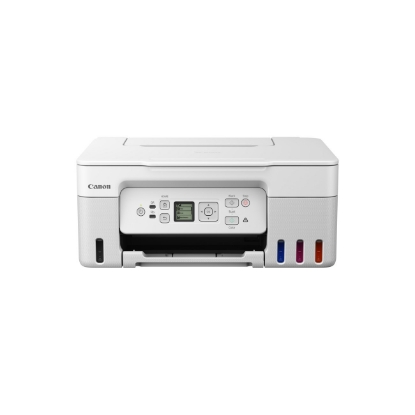 Obrázek BAZAR - Canon PIXMA Tiskárna bílá G3470 WHITE (doplnitelné zásobníky inkoustu) - MF (tisk,kopírka,sken), USB, Wi-Fi - A4