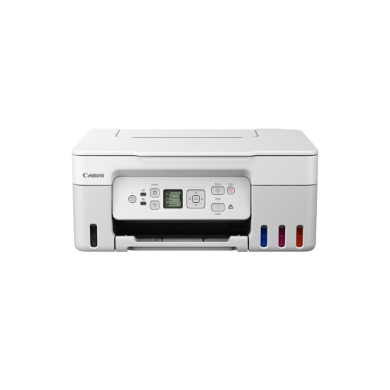 Obrázek BAZAR - Canon PIXMA Tiskárna bílá G3470 WHITE (doplnitelné zásobníky inkoustu) - MF (tisk,kopírka,sken), USB, Wi-Fi - A4