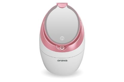 Obrázek Orava FI- 300 obličejová sauna, 280 W, uvolňuje nosní a čelové dutiny, uvolňuje svaly a zmírňuje bolest, bílá / růžová