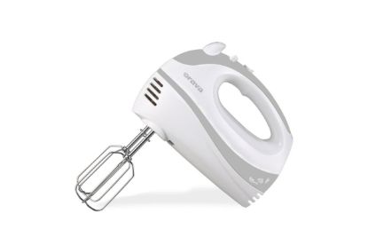 Obrázek Orava SL- 110 ruční šlehač, 300 W, 75 dB, 5 rychlostí, pulzní spínač, šedá / bílá