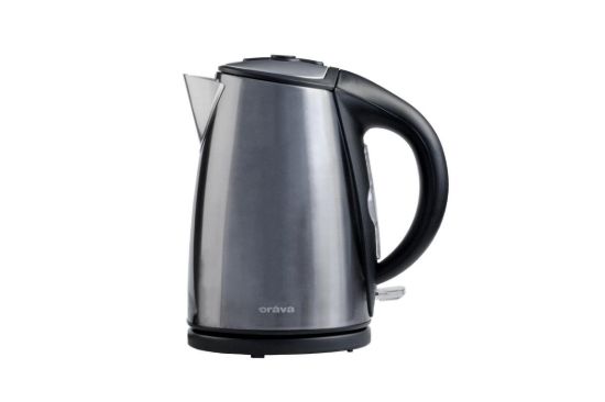 Obrázek Orava VK-3717 GR rychlovarná konvice, 2000 W, 1.7 l, automatické vypnutí, stříbrná