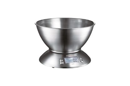 Obrázek ORAVA EV- 3 S digitální kuchyňská váha, LCD displej, přesnost 1 g, funkce TARE, nerez, časovač